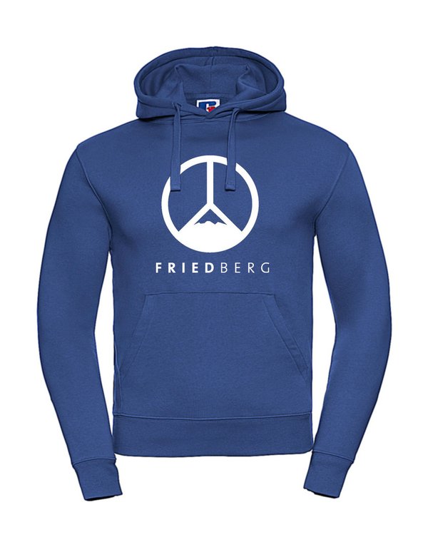 Friedberg Peace Hoodie Herren royal/weiss